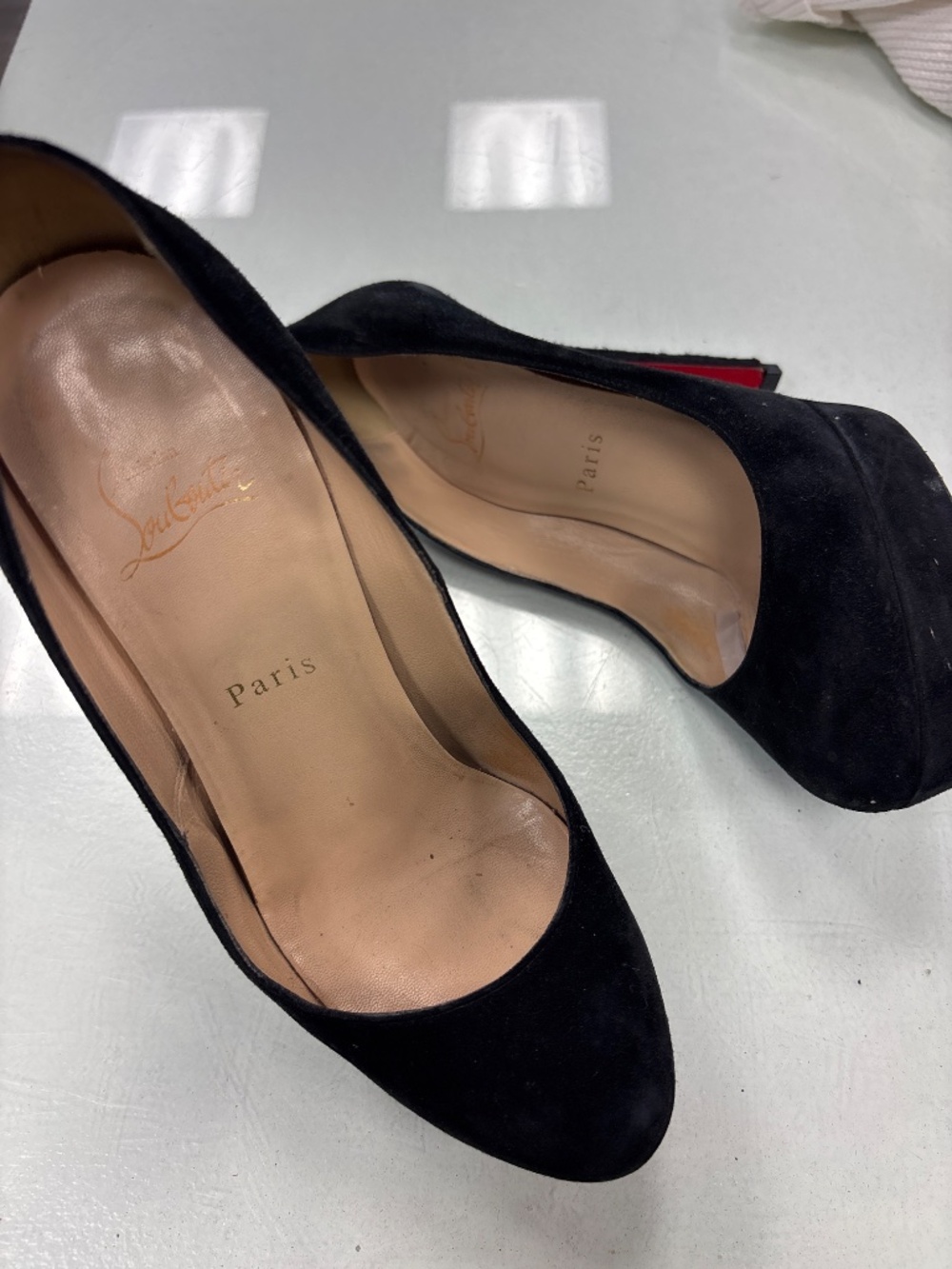 Christian Louboutin zipper pump heels - Picture 3 of 8